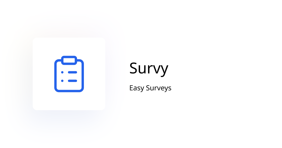 Survy open graph image