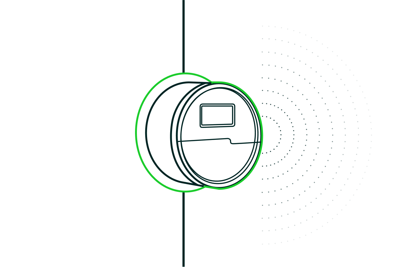 smart meter illustration